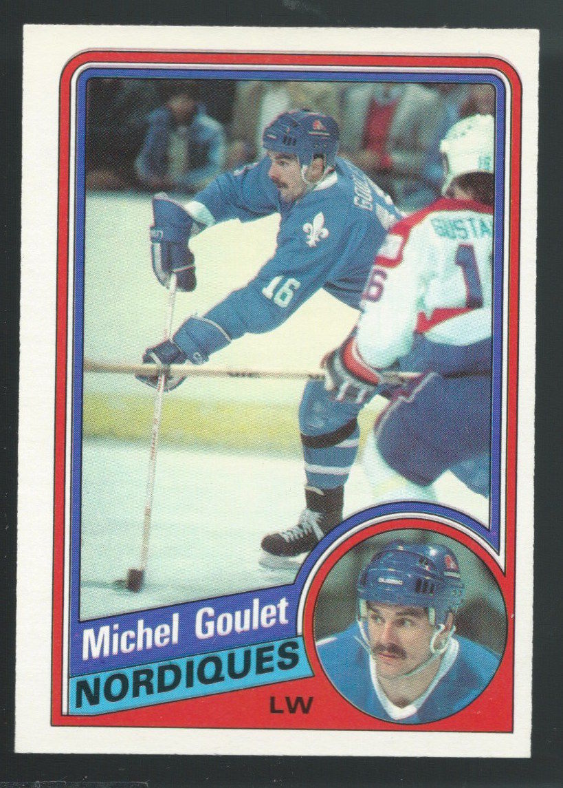 1984-85 OPC O-Pee-Chee #280 MICHAEL GOULET Hockey NHL 02398 Image 1
