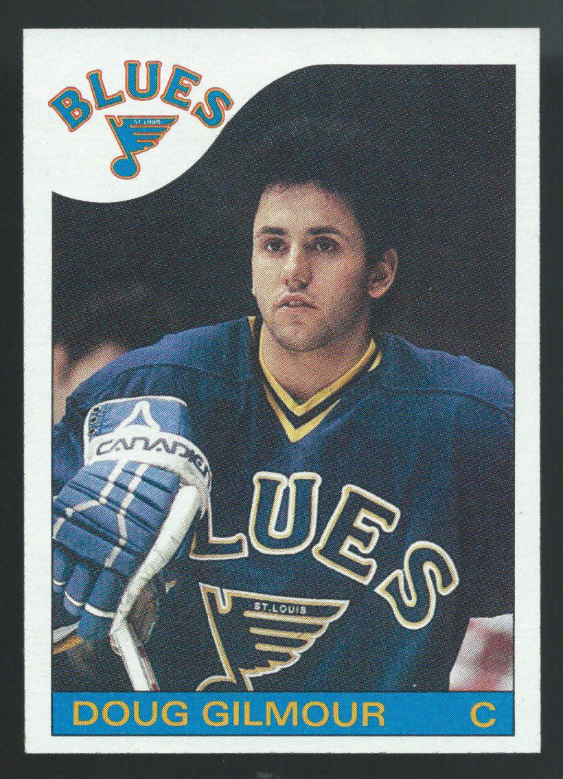 1985-86 Topps #76 DOUG GILMOUR Hockey NHL 02411