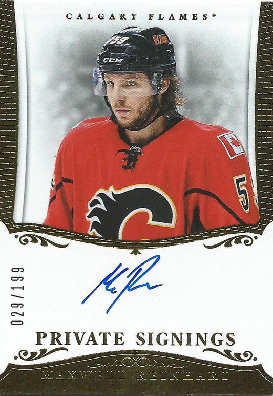 2013-14 Panini Private Signings MAXWELL REINSERT 29/199 Auto 01535