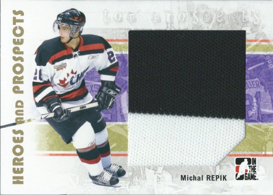 2007-08 ITG Heroes and Prospects MICHAL REPIK TP Jersey 02308