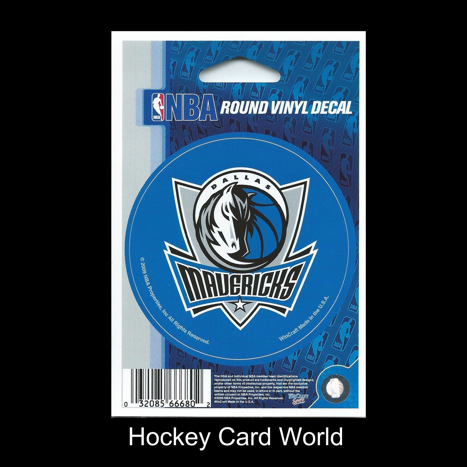  Dallas Mavericks 3" Round Vinyl Decal Sticker NBA Licensed In/Outdoor Image 1