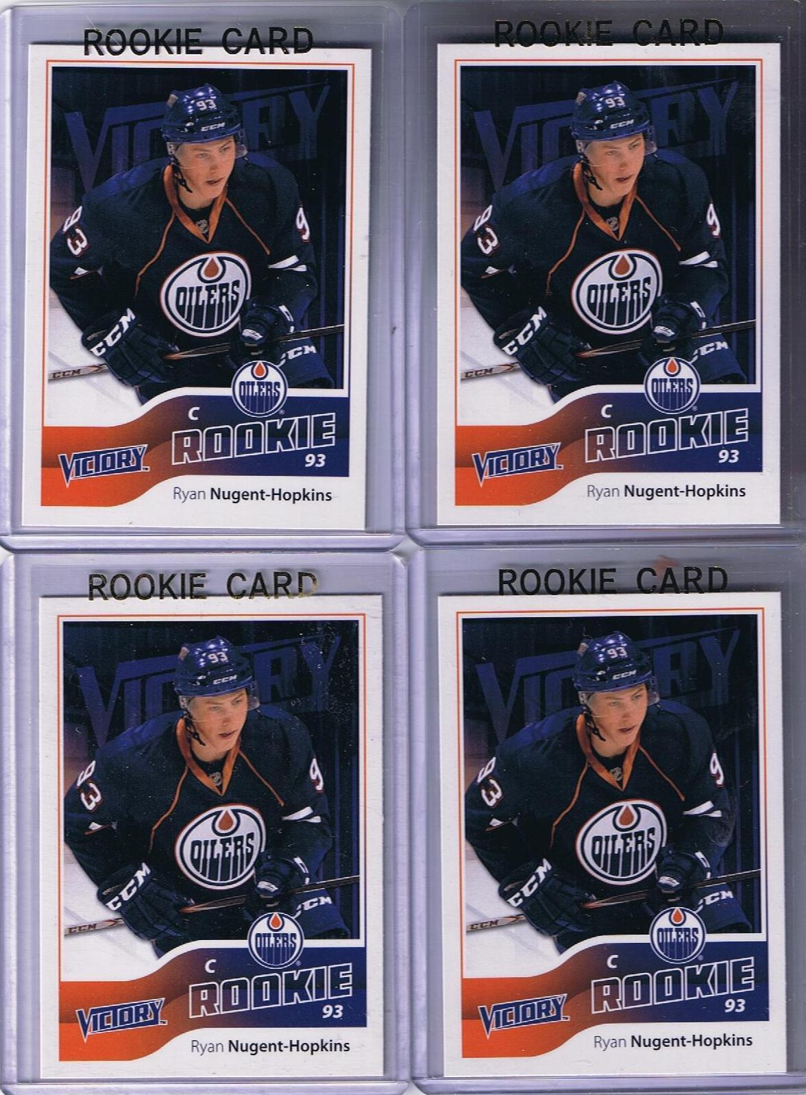  2011-12 Victory RYAN NUGENT-HOPKINS Rookie RC Edmonton Oilers 01648 Image 1