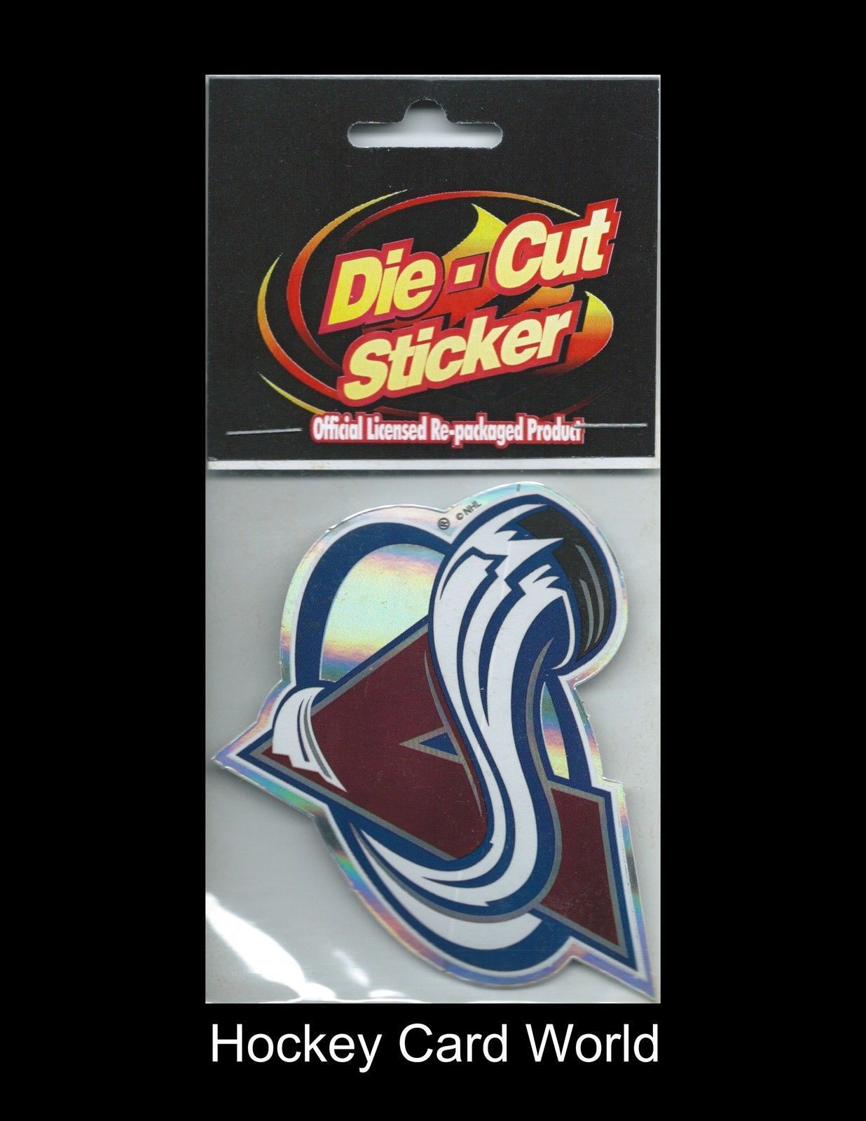  Colorado Avalanche NHL Official Licensed Die-Cut Sticker Decal 3"x3.5" Image 1