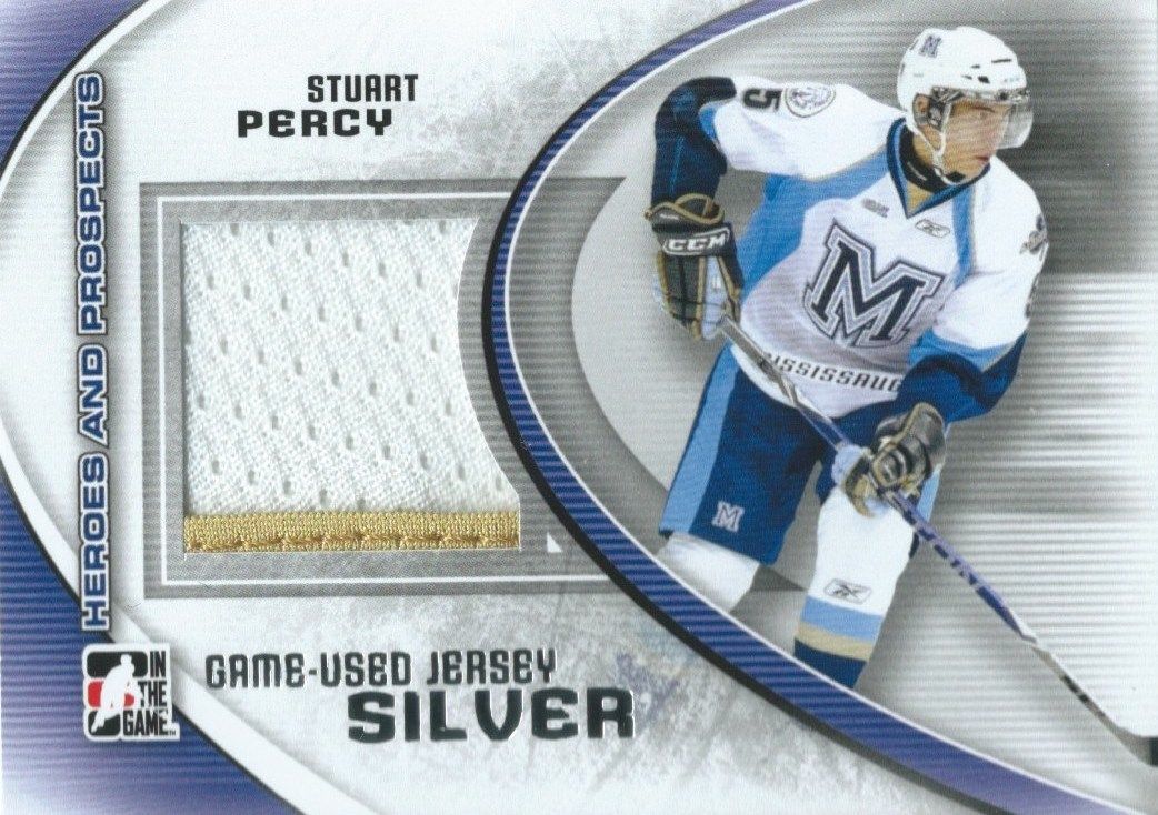  2011-12 ITG Heroes and Prospects Silver STUART PERCY /30* Jersey - 02305 Image 1