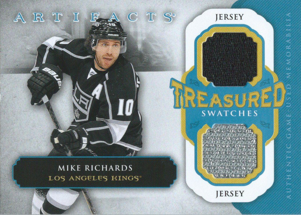 2013-14 Upper Deck Artifacts MIKE RICHARDS Dual Jersey UD NHL 01904