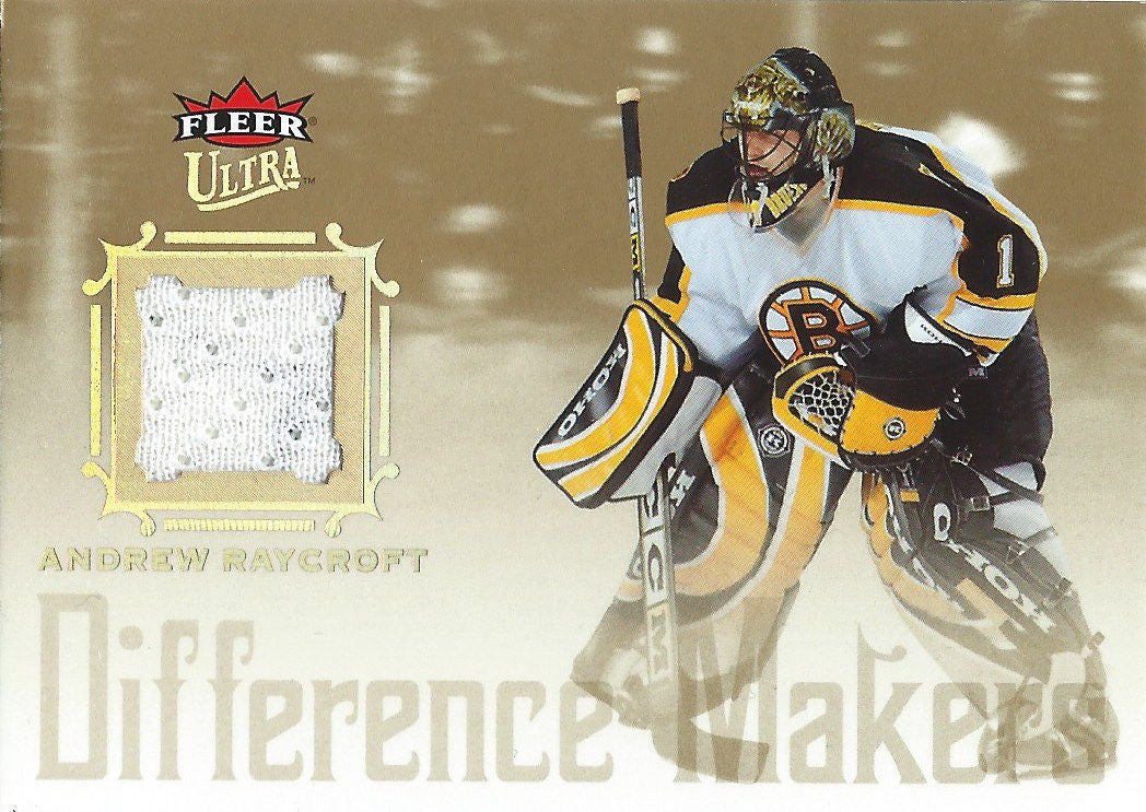 2005-06 Fleer Ultra Difference Makers ANDREW RAYCROFT Jersey NHL 01916