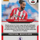 2021-22 Panini Prizm Premier League Soccer #117 Theo Walcott    V97442 Image 2