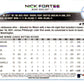 2022 Topps Baseball  #333 Nick Fortes  RC Rookie Miami Marlins  Image 2