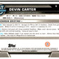 2022-23 Bowman University Chrome Basketball #6 Devin Carter  Bowman   V97304 Image 2