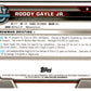 2022-23 Bowman University Chrome Basketball #8 Roddy Gayle Jr.  Bowman   V97309 Image 2