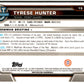 2022-23 Bowman University Chrome Basketball #15 Tyrese Hunter  Bowman   V97319 Image 2