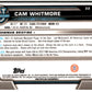 2022-23 Bowman University Chrome Basketball #22 Cam Whitmore   V97325 Image 2
