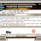 2022-23 Bowman University Chrome Basketball #36 Hunter Dickinson    V97341 Image 2