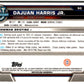 2022-23 Bowman University Chrome Basketball #90 Dajuan Harris Jr.  Bowman  V97392 Image 2