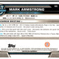 2022-23 Bowman University Chrome Basketball #95 Mark Armstrong  Bowman  V97401 Image 2