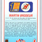 1990-91 Score American #439 Martin Brodeur  RC Rookie New Jersey Devils  Image 2