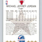 1990-91 Hopps Basketball #5 Michael Jordan AS  SP Chicago Bulls  Image 2