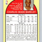 1990-91 Hopps Basketball #225 Charles Barkley  Philadelphia 76ers  Image 2