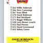 1990-91 Hopps Basketball #378 David Robinson TC  San Antonio Spurs  Image 2
