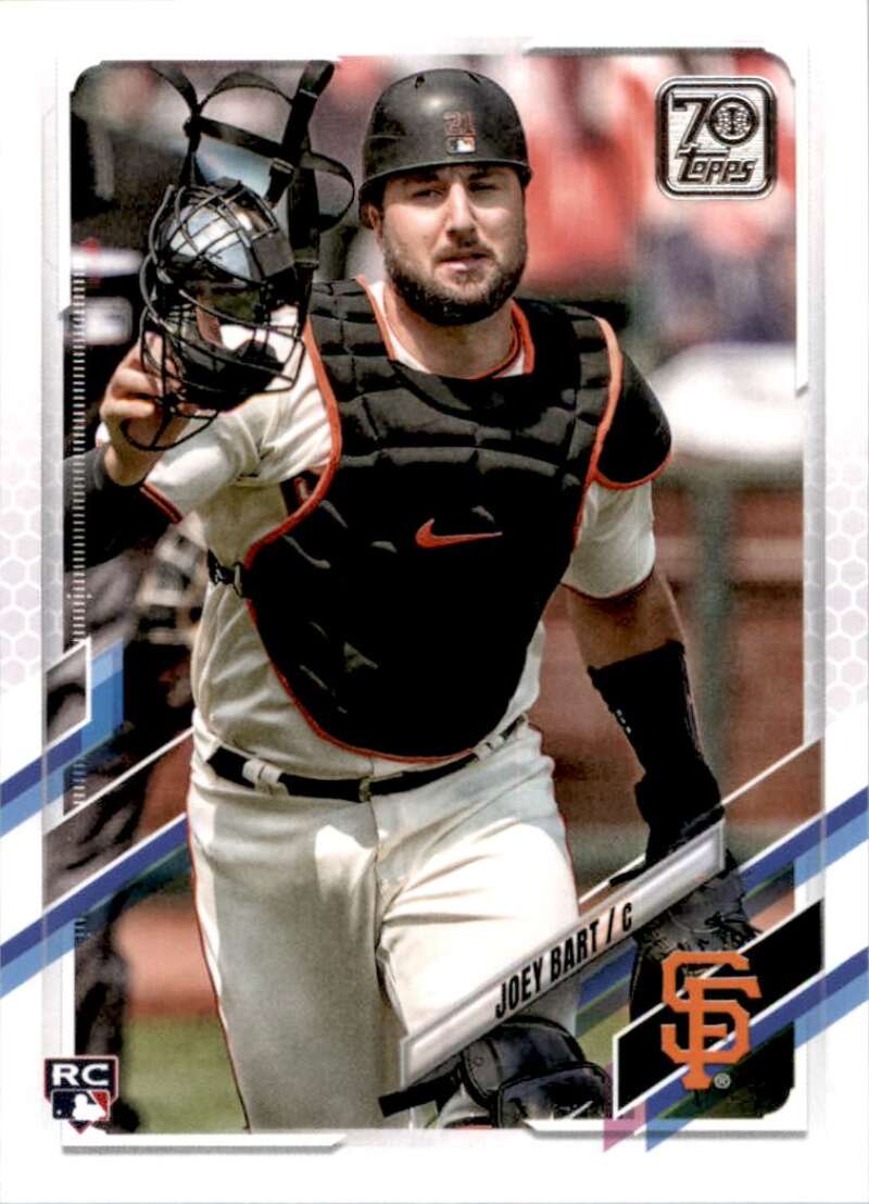 2021 Topps Baseball  #12 Joey Bart  RC Rookie San Francisco Giants  Image 1