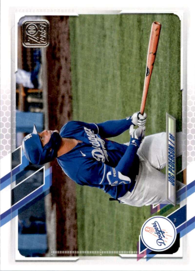 2021 Topps Baseball  #40 Joc Pederson  Los Angeles Dodgers  Image 1