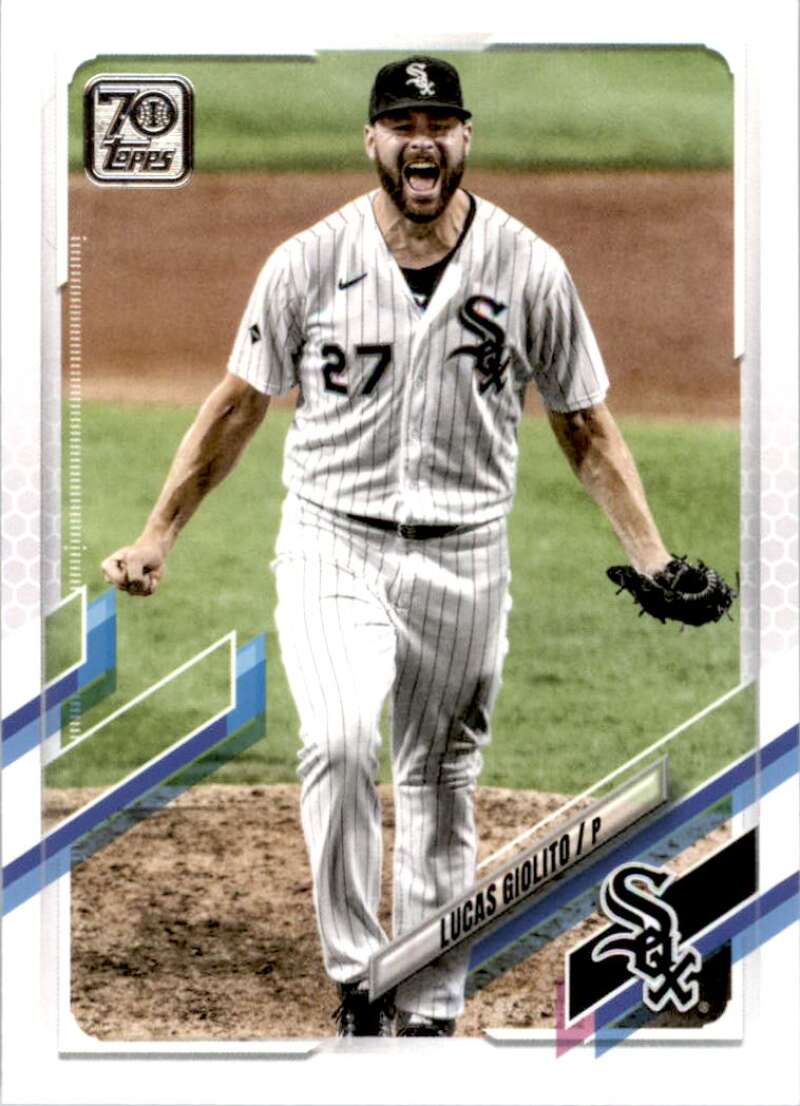 2021 Topps Baseball  #89 Lucas Giolito  Chicago White Sox  Image 1