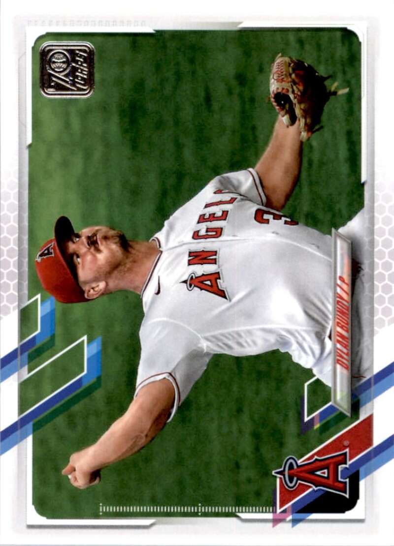 2021 Topps Baseball  #128 Dylan Bundy  Los Angeles Angels  Image 1