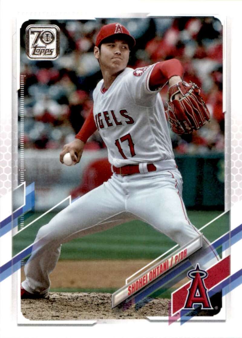 2021 Topps Baseball  #150 Shohei Ohtani  Los Angeles Angels  Image 1