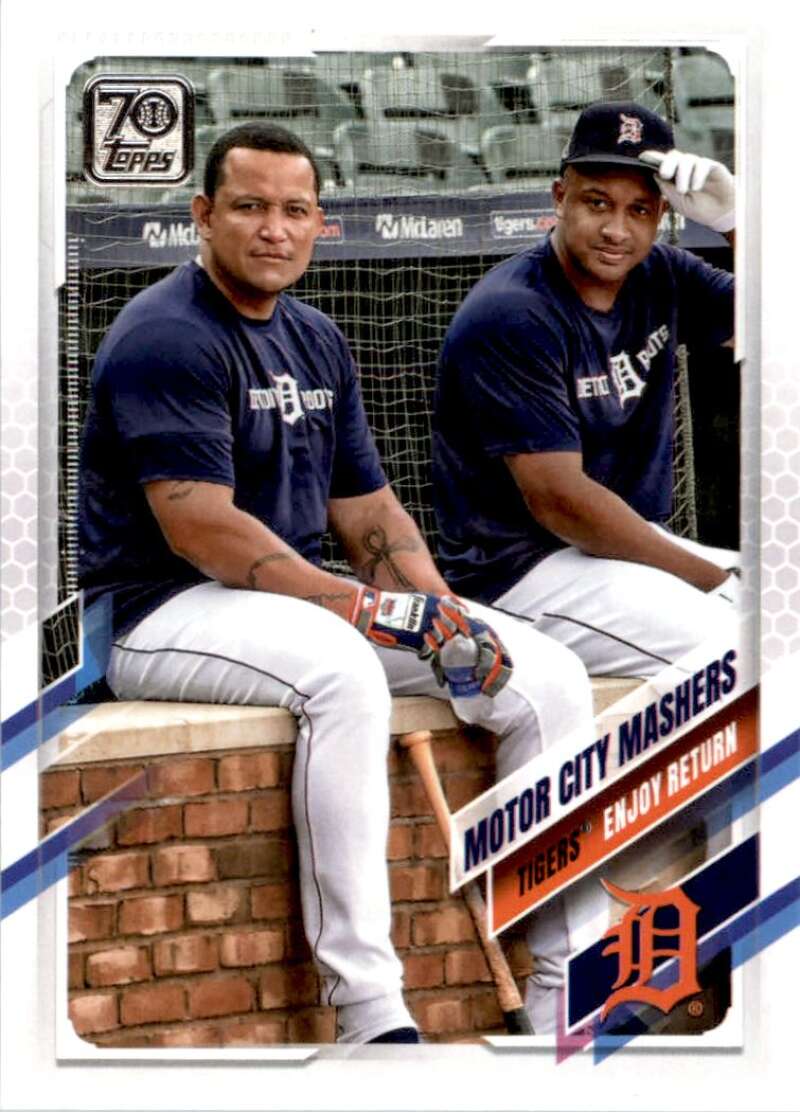 2021 Topps Baseball  #152 Motor City Mashers  Detroit Tigers  Image 1