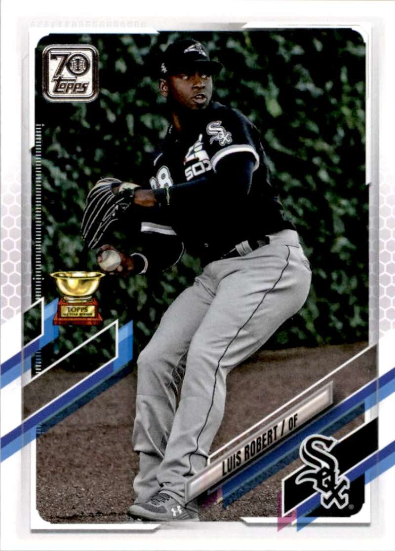 2021 Topps Baseball  #223 Luis Robert  Chicago White Sox  Image 1