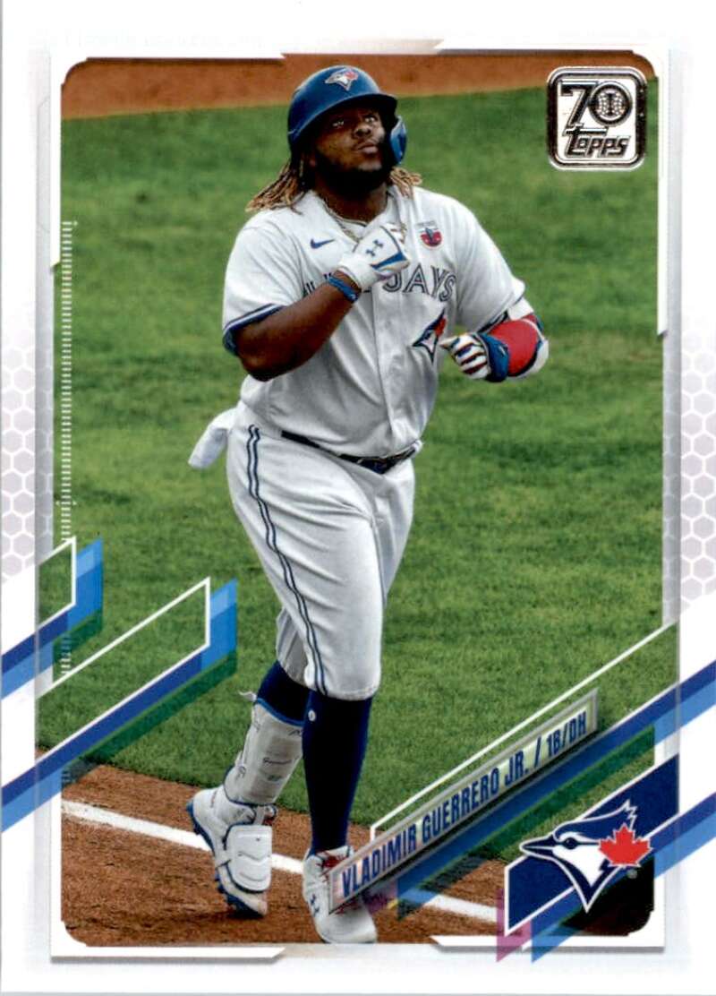 2021 Topps Baseball  #224 Vladimir Guerrero Jr.  Toronto Blue Jays  Image 1