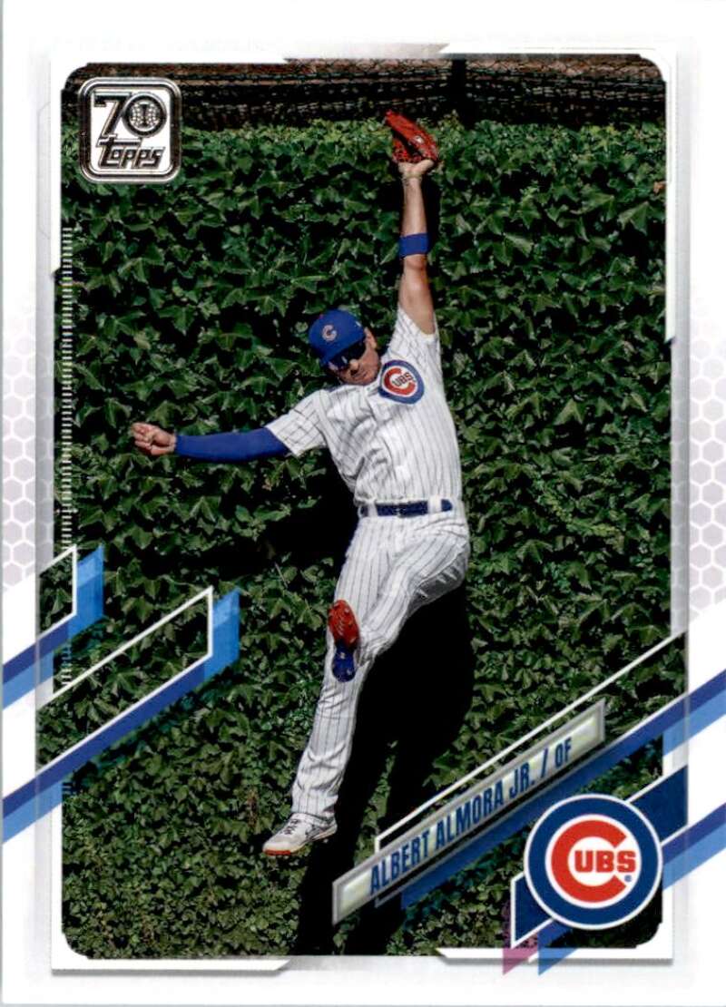 2021 Topps Baseball  #232 Albert Almora Jr.  Chicago Cubs  Image 1