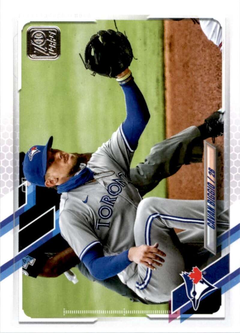 2021 Topps Baseball  #246 Cavan Biggio  Toronto Blue Jays  Image 1