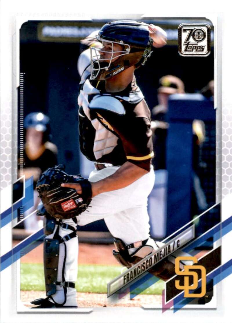 2021 Topps Baseball  #248 Francisco Mejia  San Diego Padres  Image 1