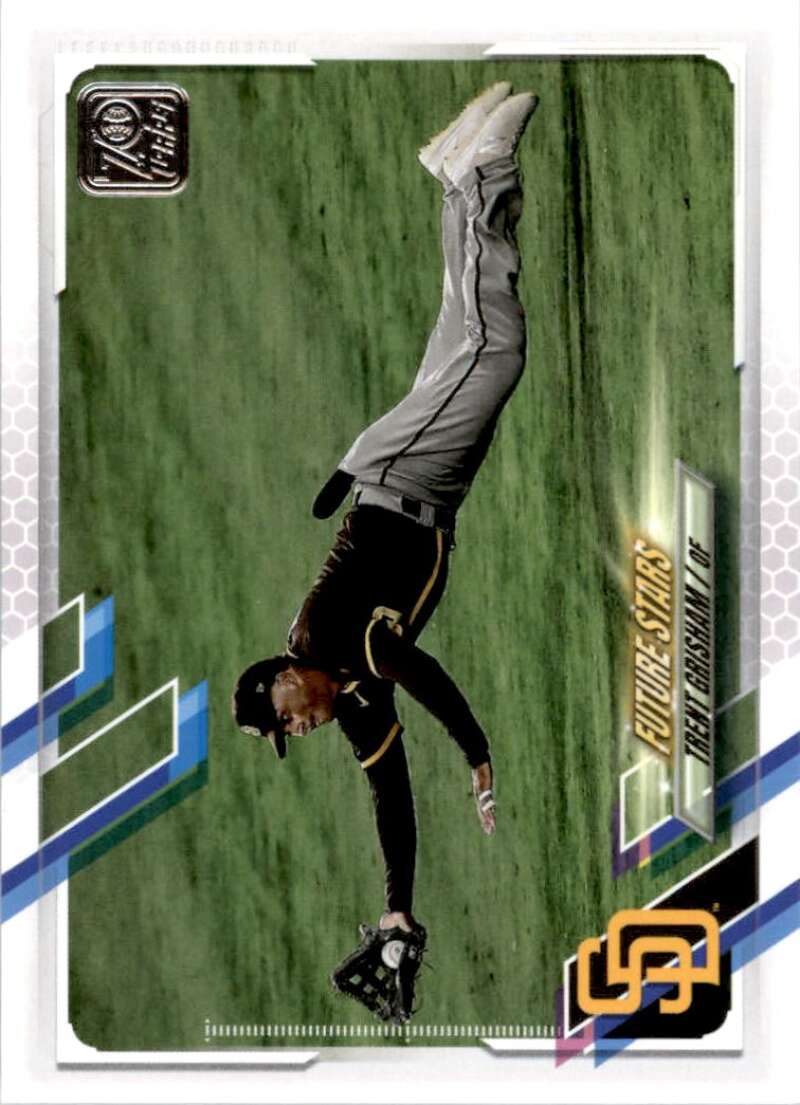 2021 Topps Baseball  #249 Trent Grisham  San Diego Padres  Image 1