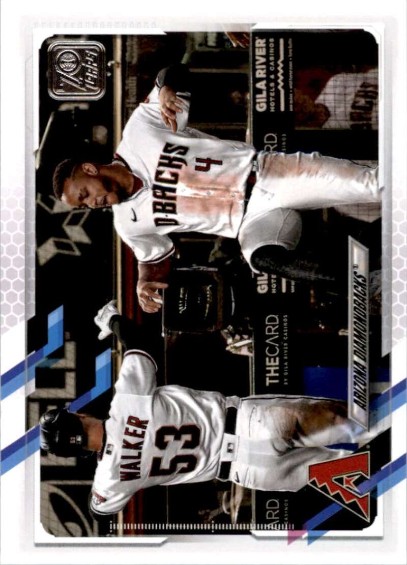 2021 Topps Baseball  #287 Arizona Diamondbacks   Image 1