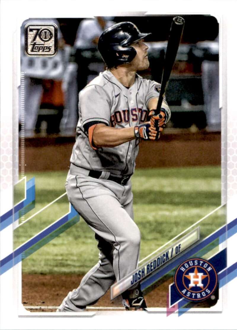 2021 Topps Baseball  #289 Josh Reddick  Houston Astros  Image 1