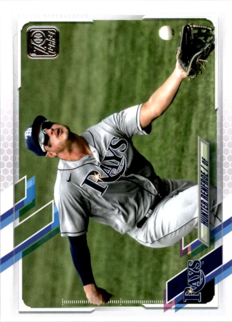 2021 Topps Baseball  #295 Hunter Renfroe  Tampa Bay Rays  Image 1