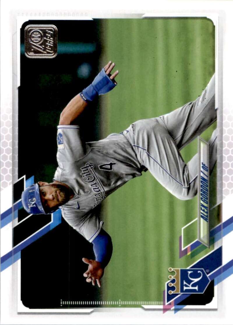 2021 Topps Baseball  #316 Alex Gordon  Kansas City Royals  Image 1