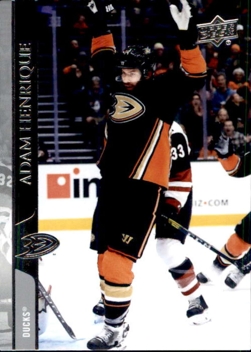 2020-21 Upper Deck Hockey #253 Adam Henrique  Anaheim Ducks  Image 1