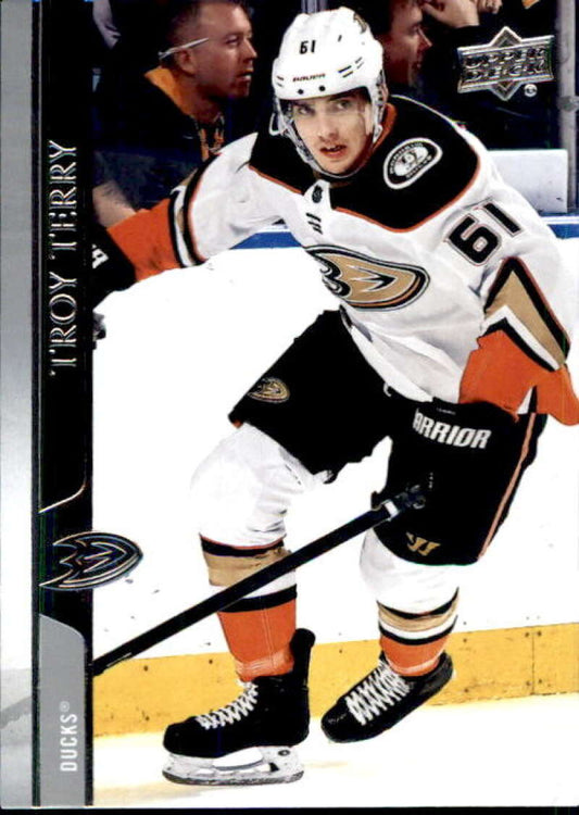 2020-21 Upper Deck Hockey #256 Troy Terry  Anaheim Ducks  Image 1