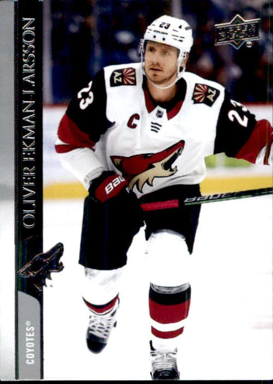 2020-21 Upper Deck Hockey #257 Oliver Ekman-Larsson  Arizona Coyotes  Image 1