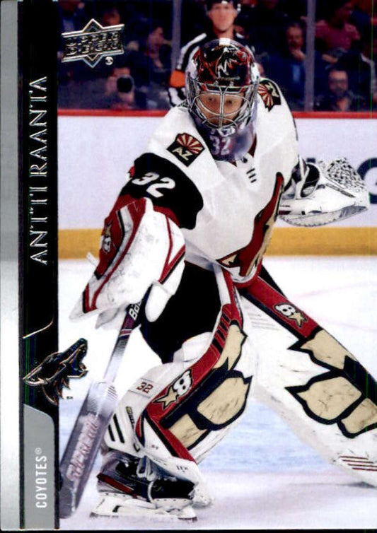 2020-21 Upper Deck Hockey #260 Antti Raanta  Arizona Coyotes  Image 1