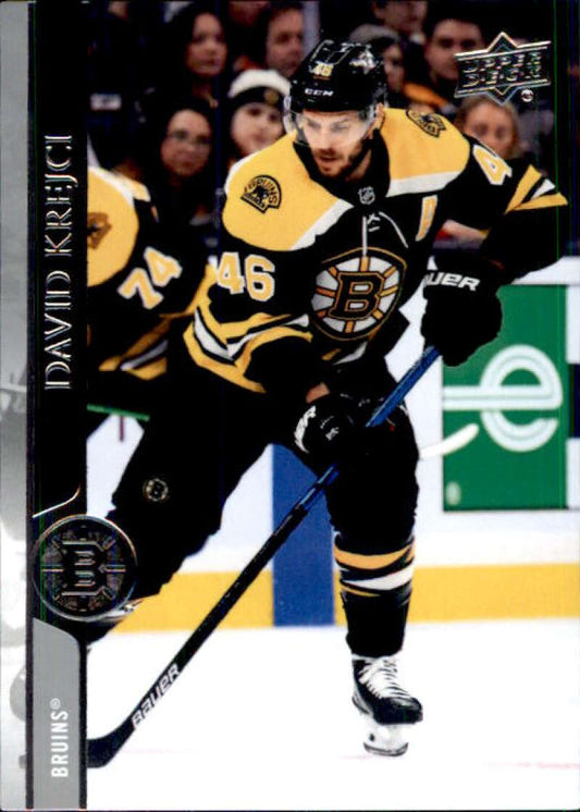 2020-21 Upper Deck Hockey #267 David Krejci  Boston Bruins  Image 1