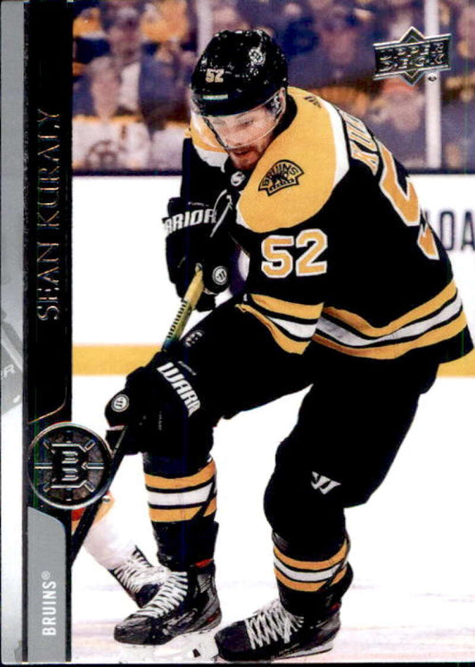 2020-21 Upper Deck Hockey #268 Sean Kuraly  Boston Bruins  Image 1