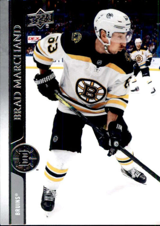 2020-21 Upper Deck Hockey #269 Brad Marchand  Boston Bruins  Image 1