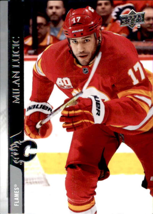 2020-21 Upper Deck Hockey #279 Milan Lucic  Calgary Flames  Image 1