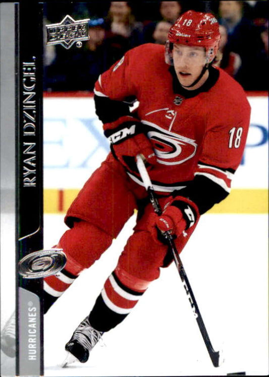 2020-21 Upper Deck Hockey #284 Ryan Dzingel  Carolina Hurricanes  Image 1