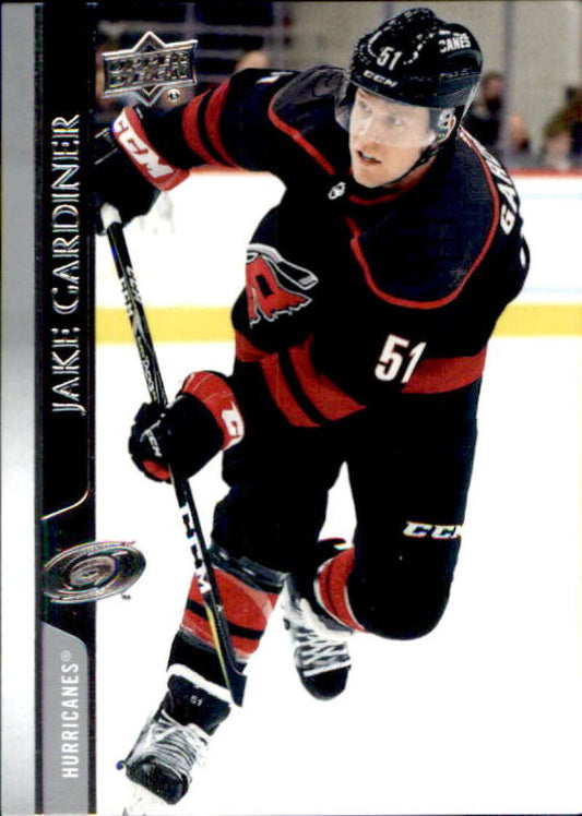 2020-21 Upper Deck Hockey #286 Jake Gardiner  Carolina Hurricanes  Image 1