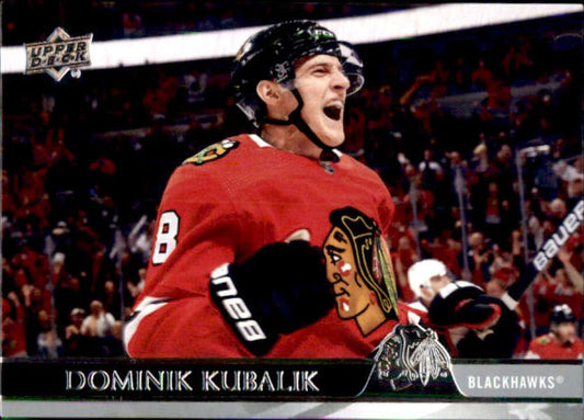 2020-21 Upper Deck Hockey #294 Dominik Kubalik  Chicago Blackhawks  Image 1